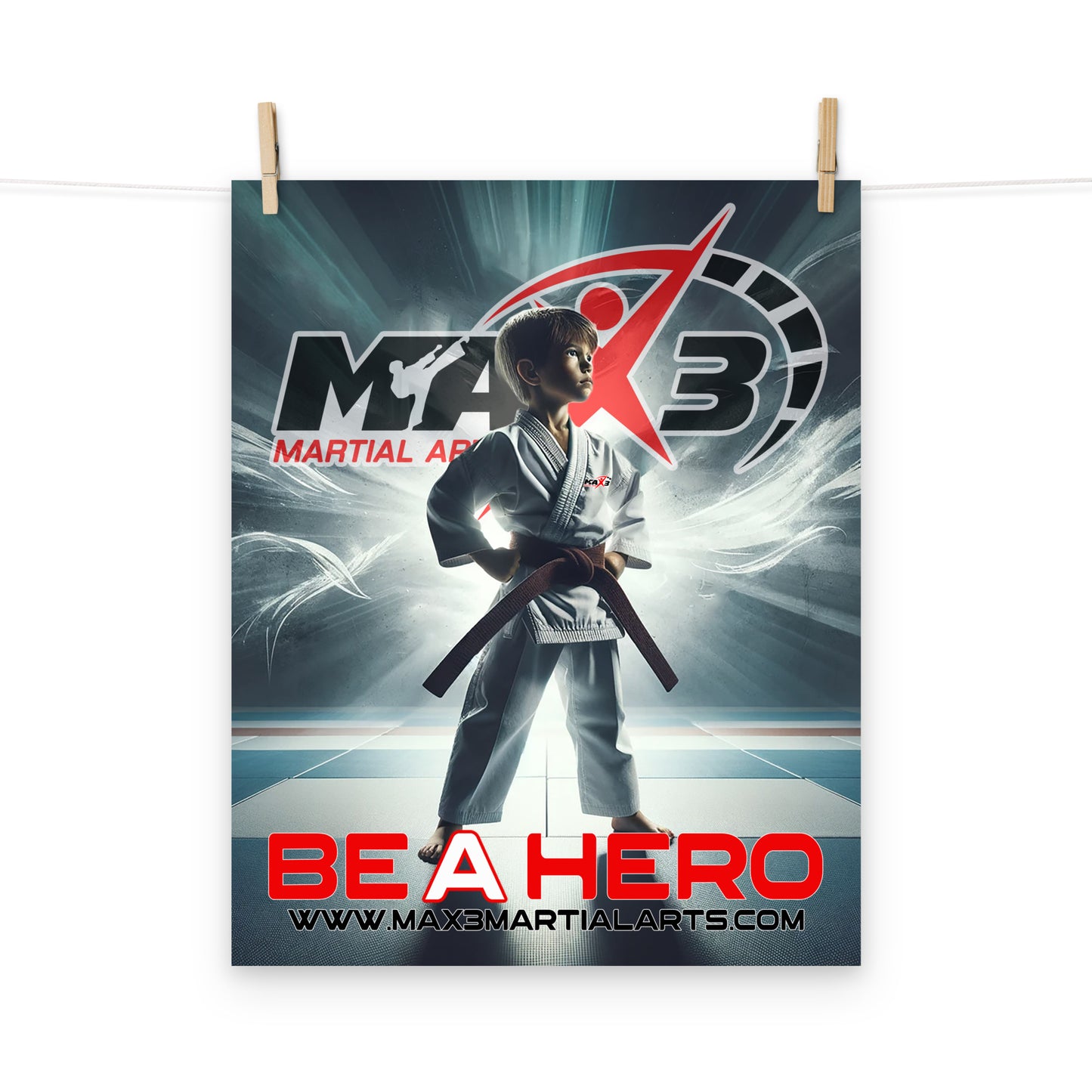 Be a Hero Poster