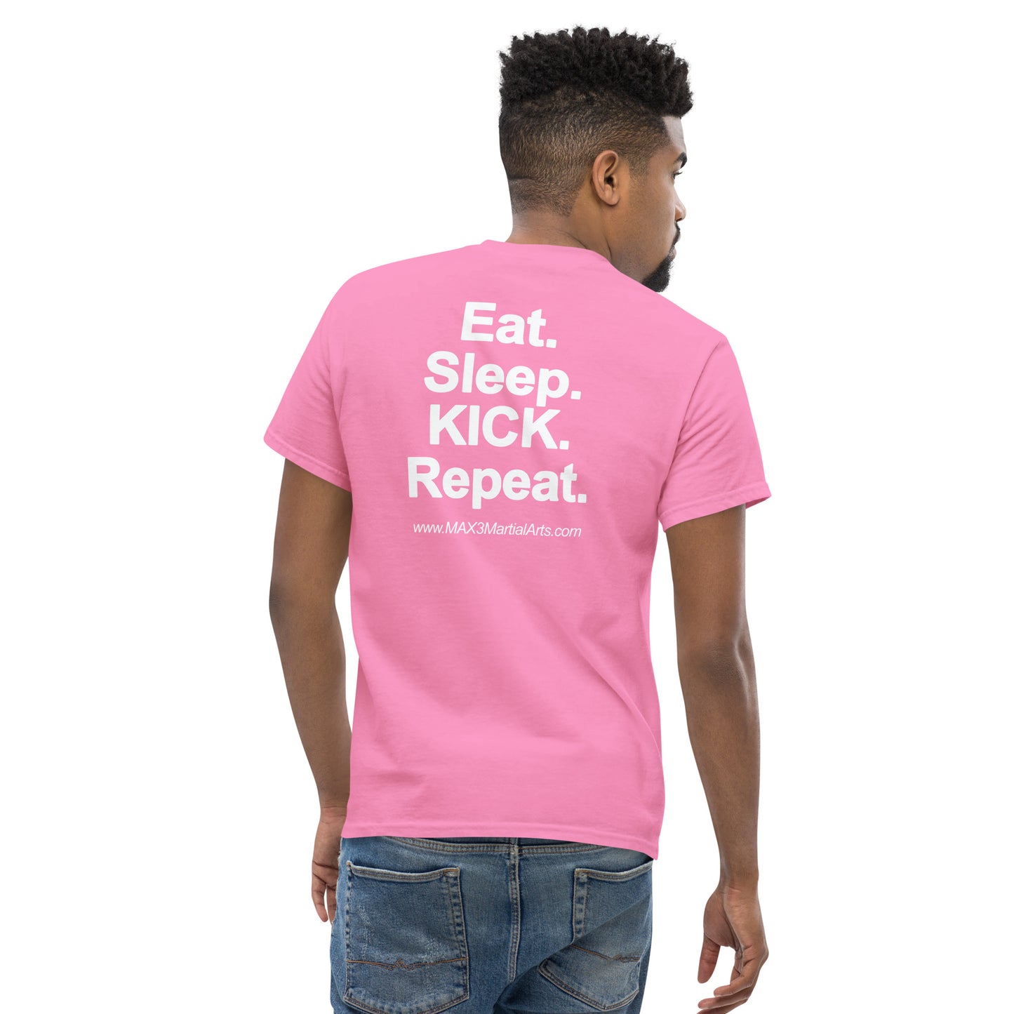 Adult Eat Sleep Kick Repeat T-Shirt