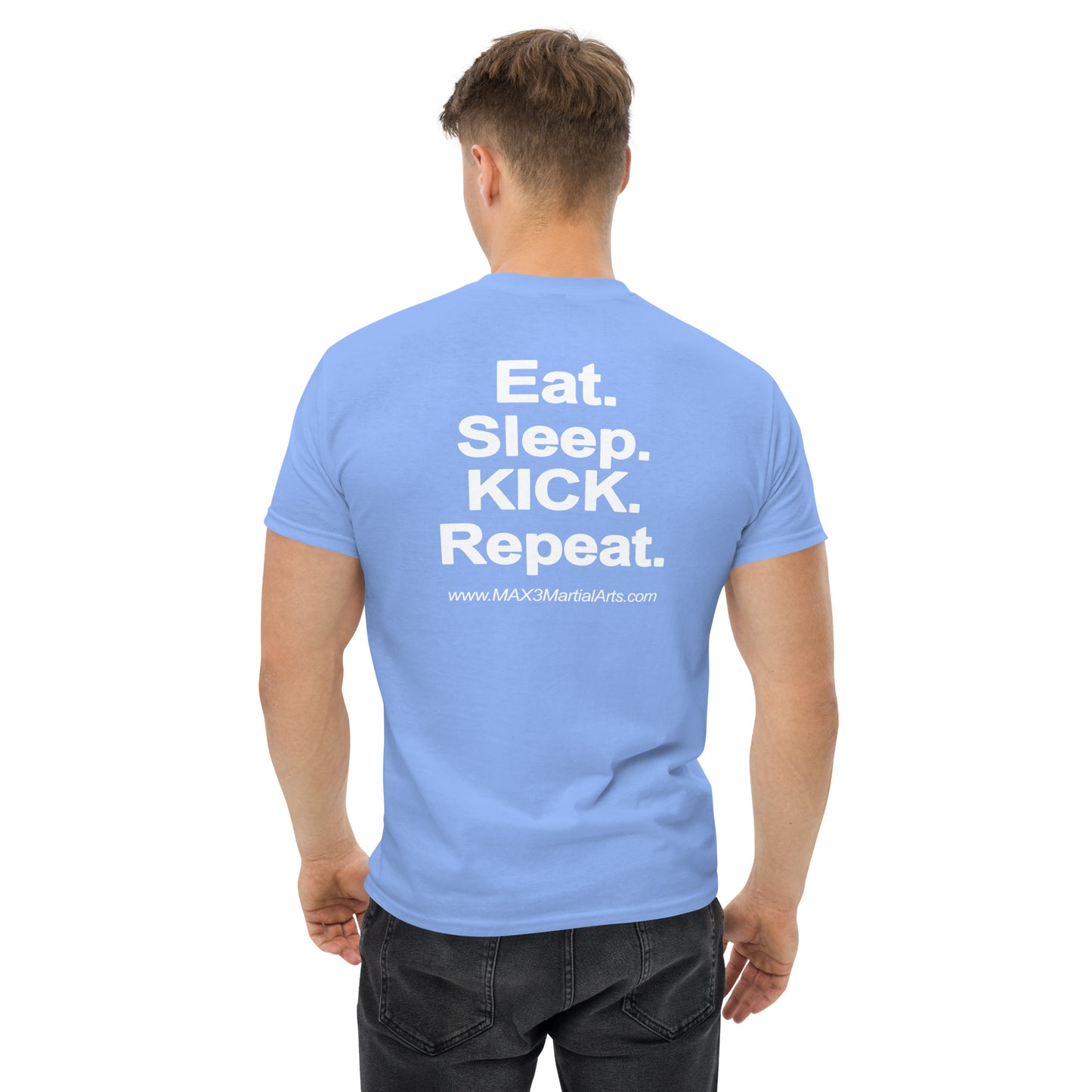 Adult Eat Sleep Kick Repeat T-Shirt