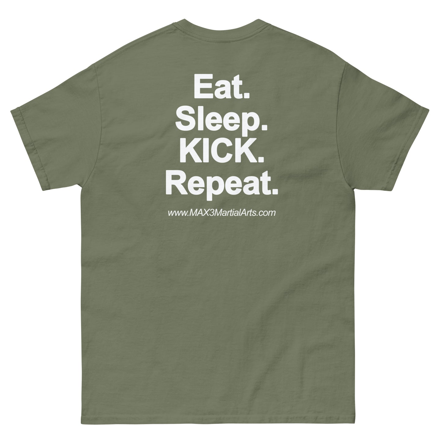 Adult Eat Sleep Kick Repeat T-Shirt