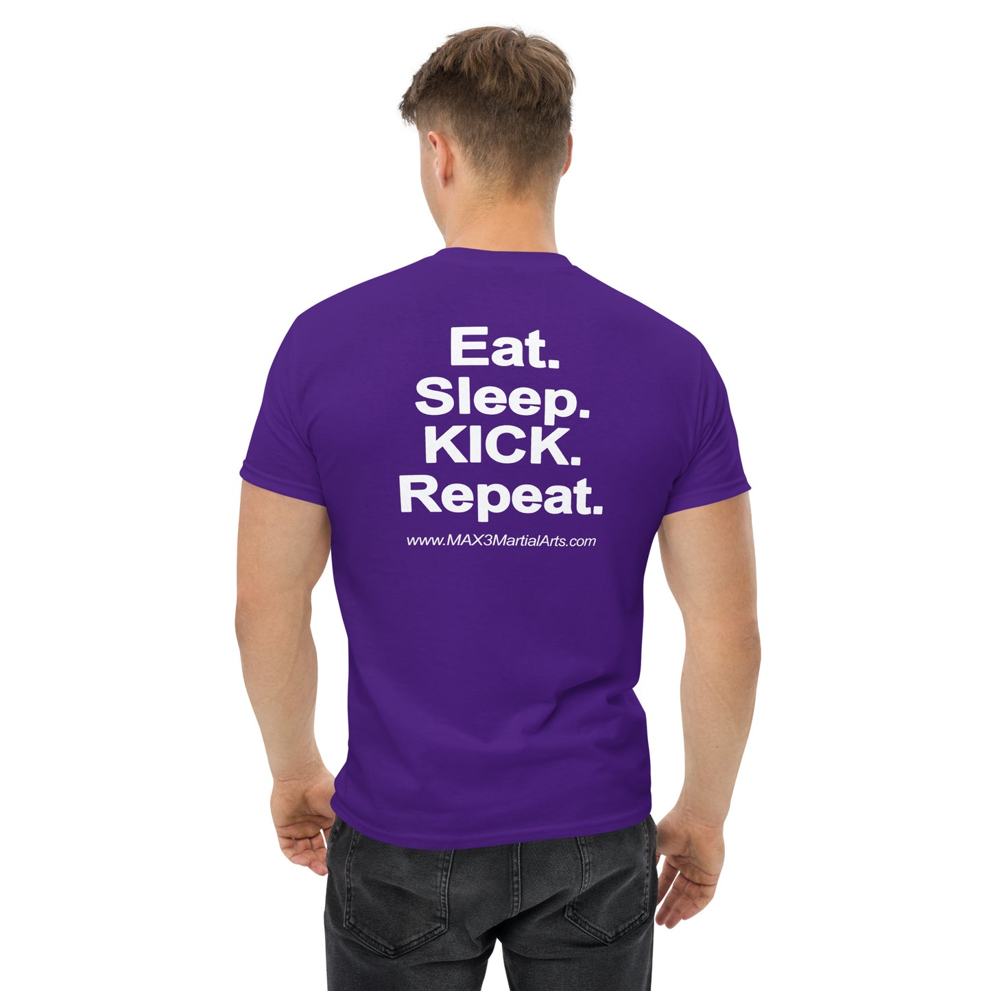 Adult Eat Sleep Kick Repeat T-Shirt