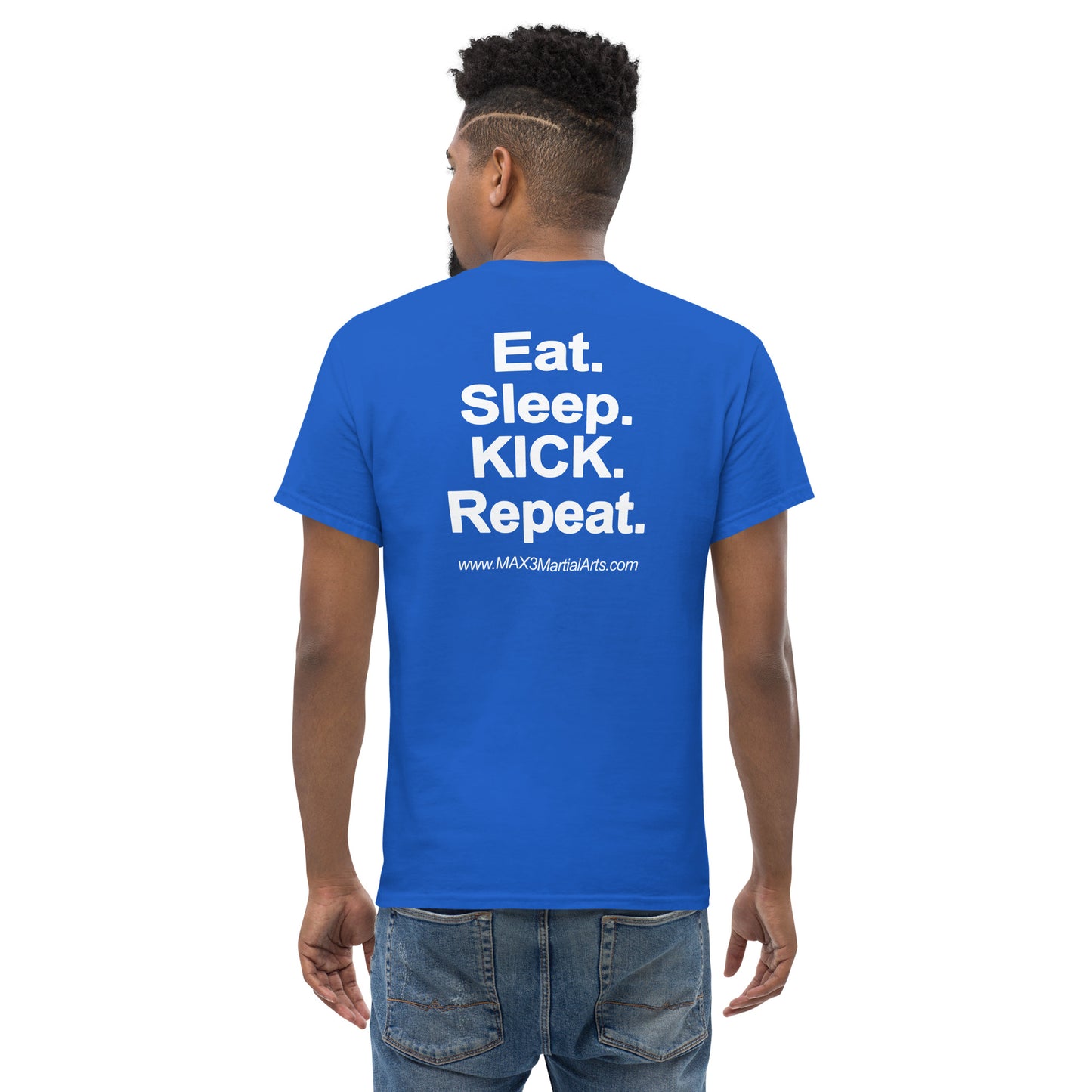 Adult Eat Sleep Kick Repeat T-Shirt