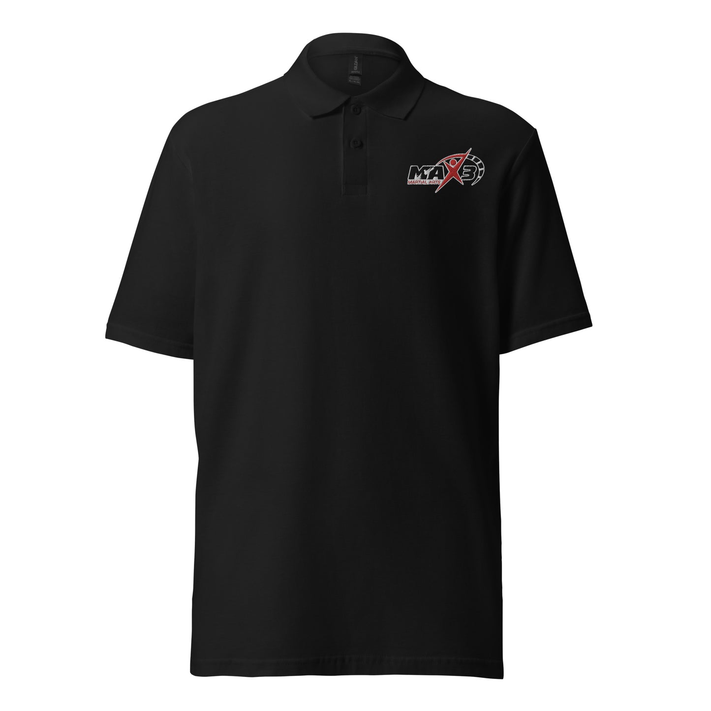 Adult MAX3 Embroidered Logo Polo Shirt