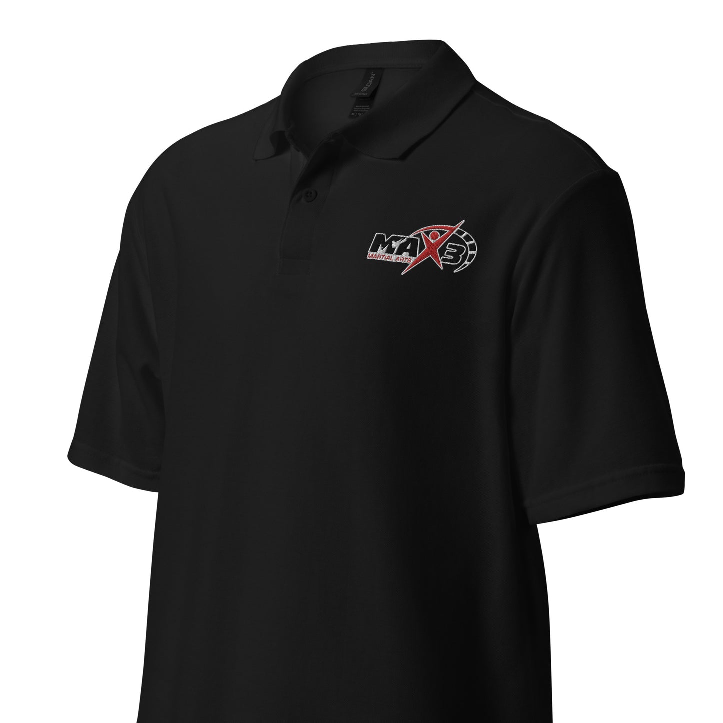 Adult MAX3 Embroidered Logo Polo Shirt