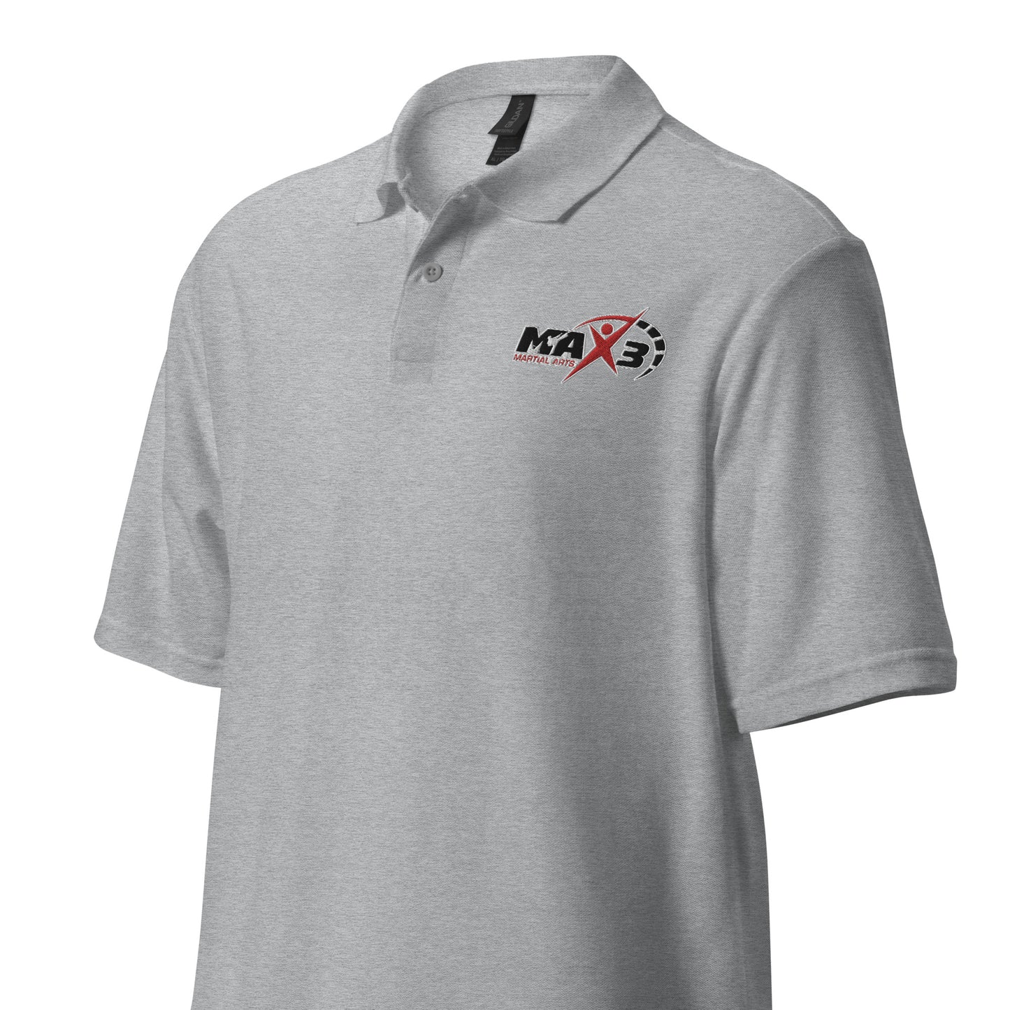 Adult MAX3 Embroidered Logo Polo Shirt