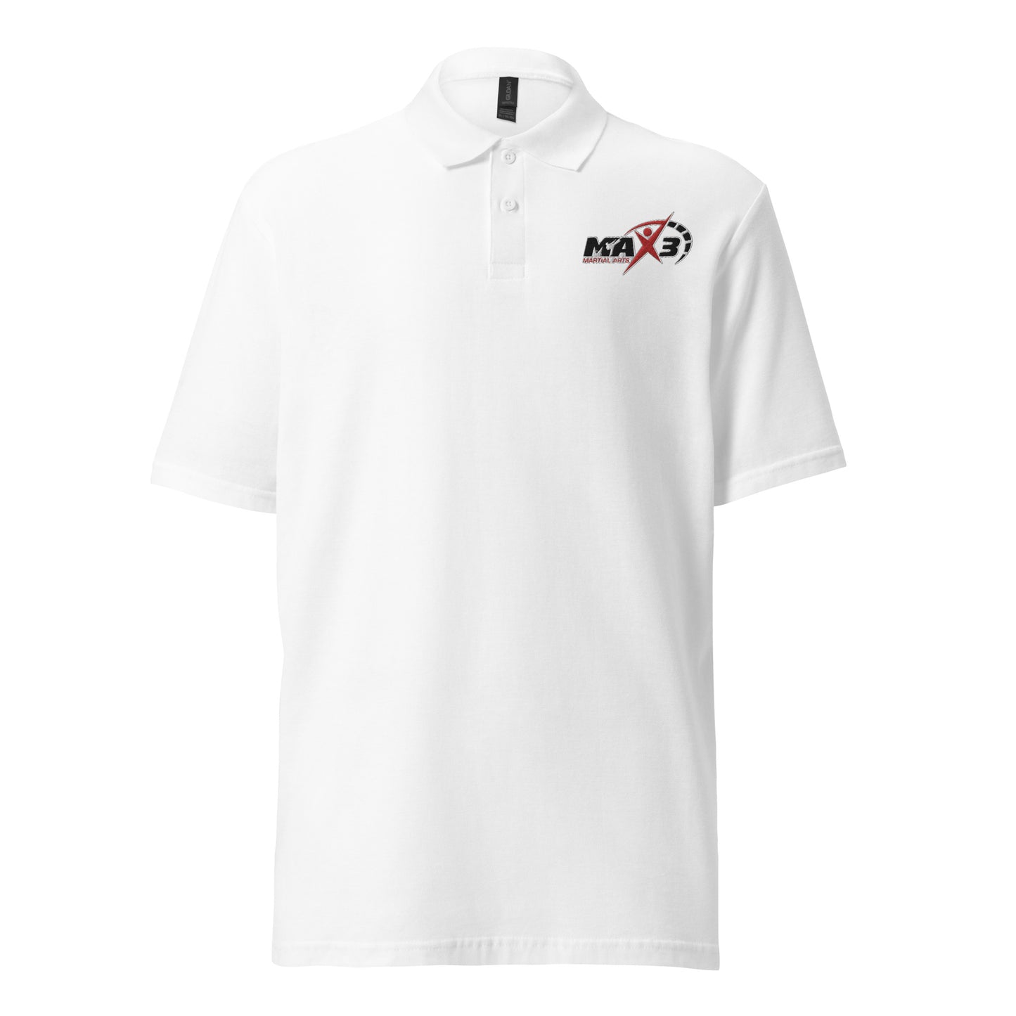 Adult MAX3 Embroidered Logo Polo Shirt