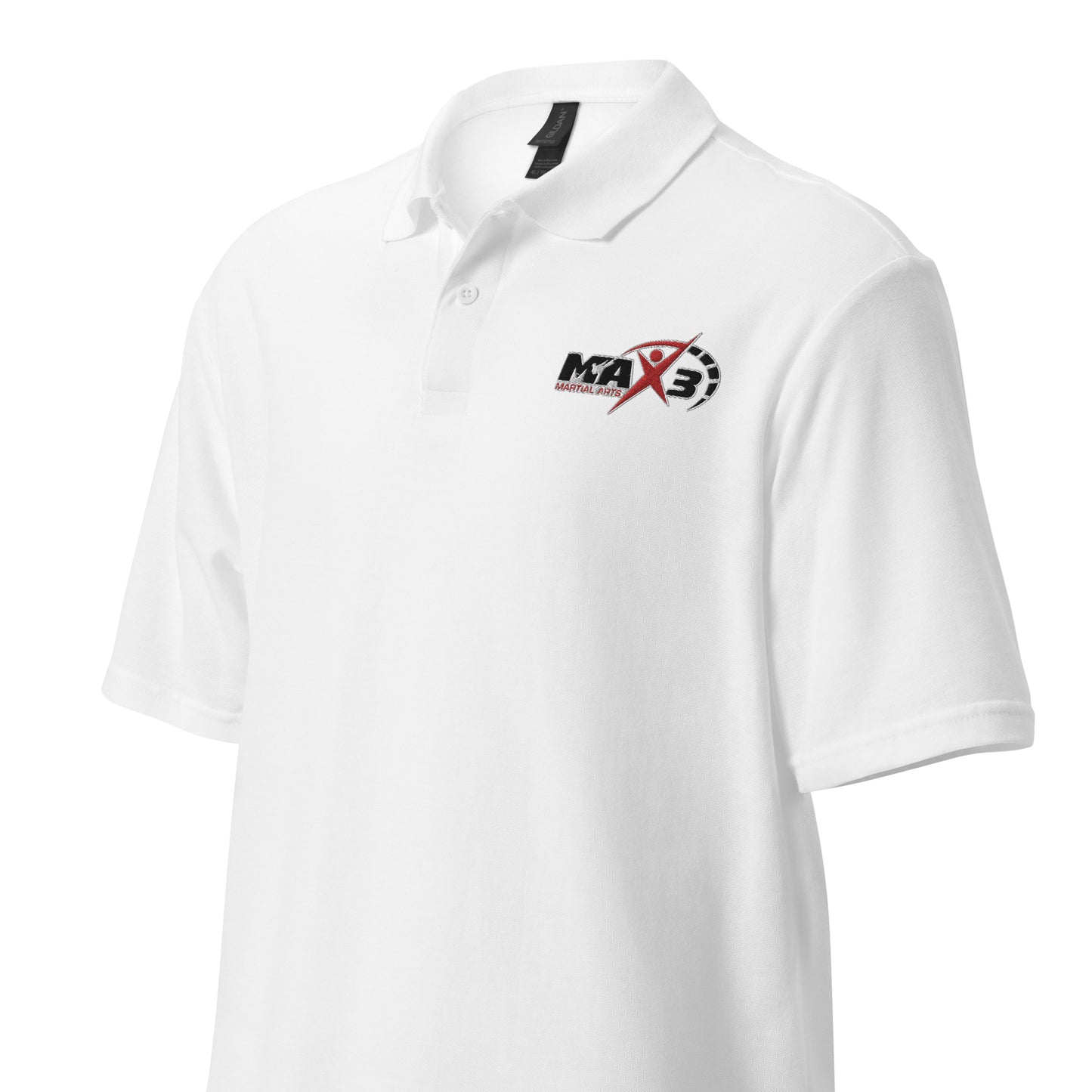 Adult MAX3 Embroidered Logo Polo Shirt