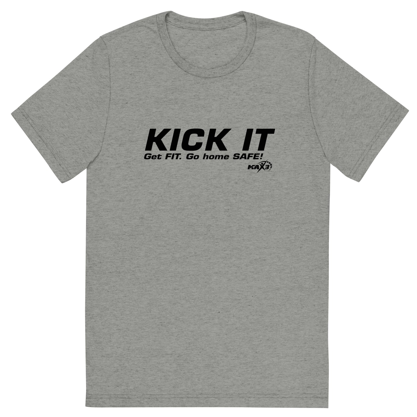 Adult Kick It T-Shirt - PREMIUM TRI-BLEND