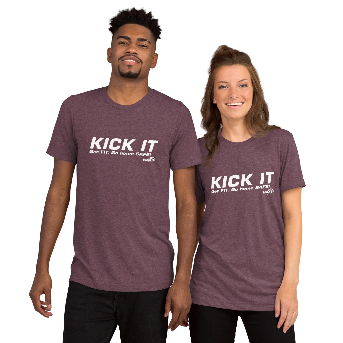 Adult Kick It T-Shirt - PREMIUM TRI-BLEND