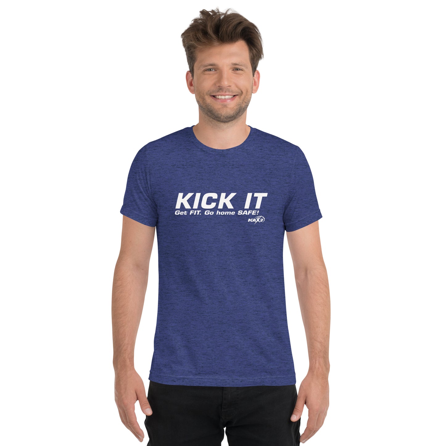 Adult Kick It T-Shirt - PREMIUM TRI-BLEND