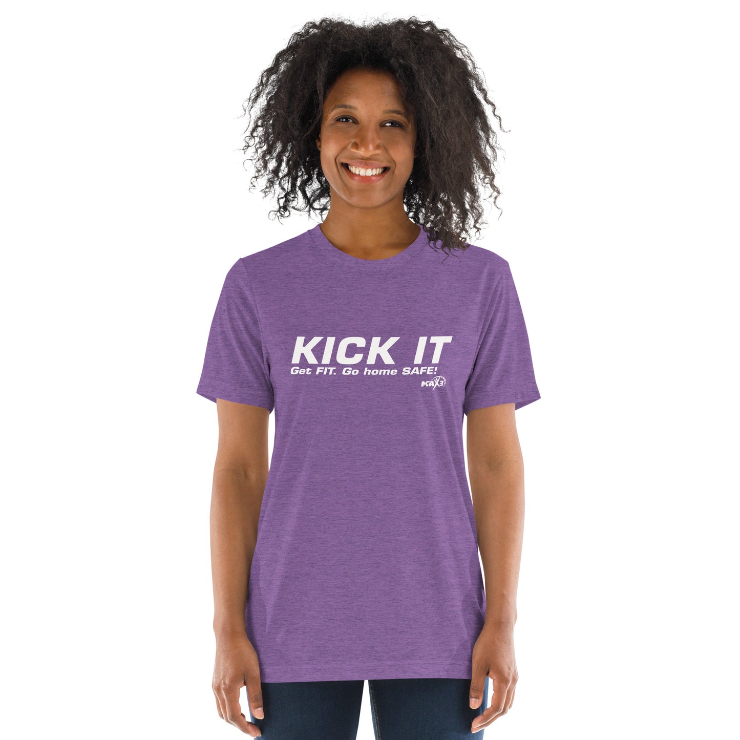 Adult Kick It T-Shirt - PREMIUM TRI-BLEND