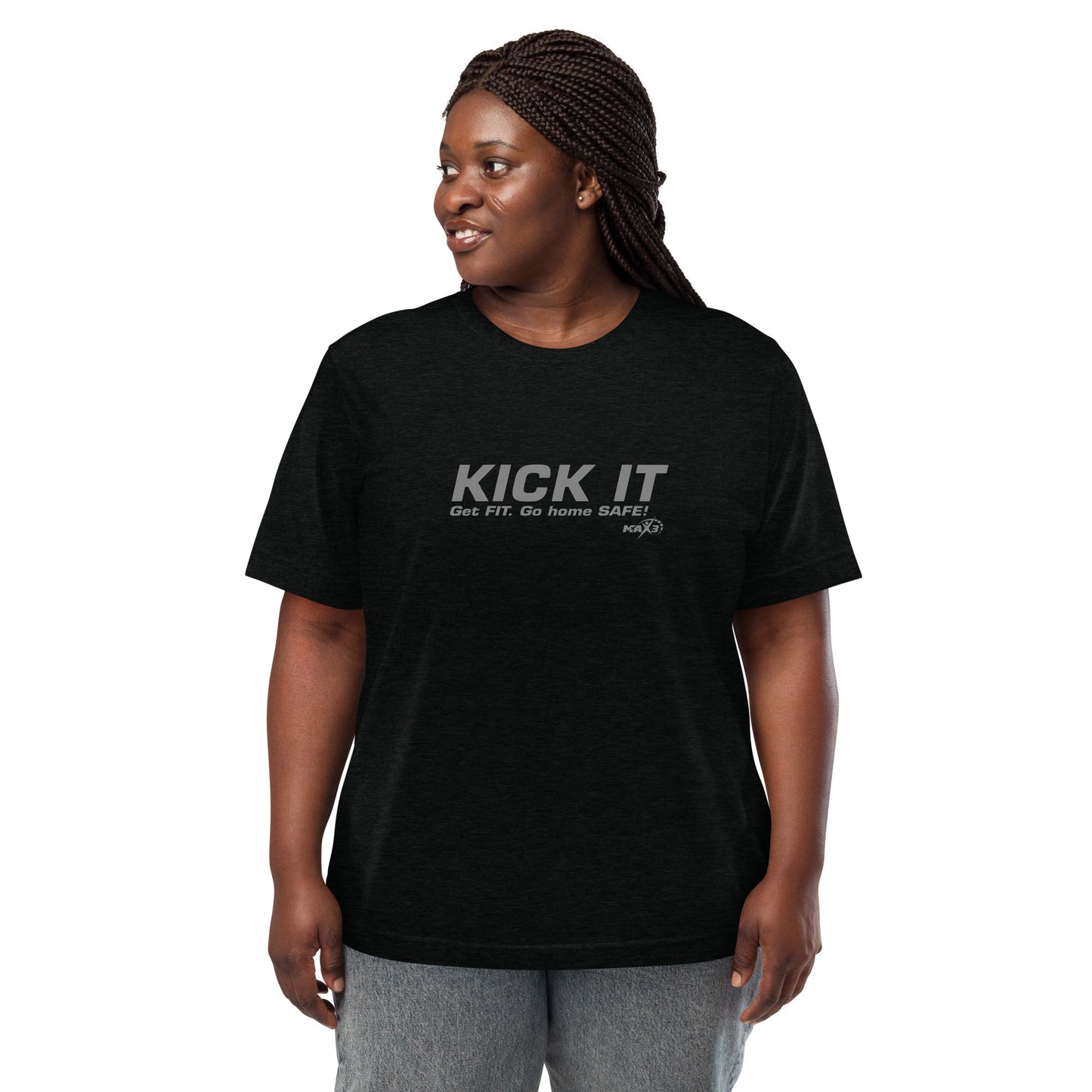 Adult Kick It T-Shirt - PREMIUM TRI-BLEND