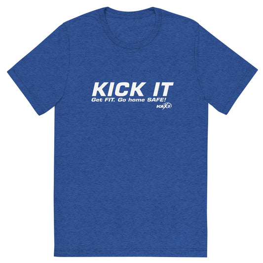 Adult Kick It T-Shirt - PREMIUM TRI-BLEND