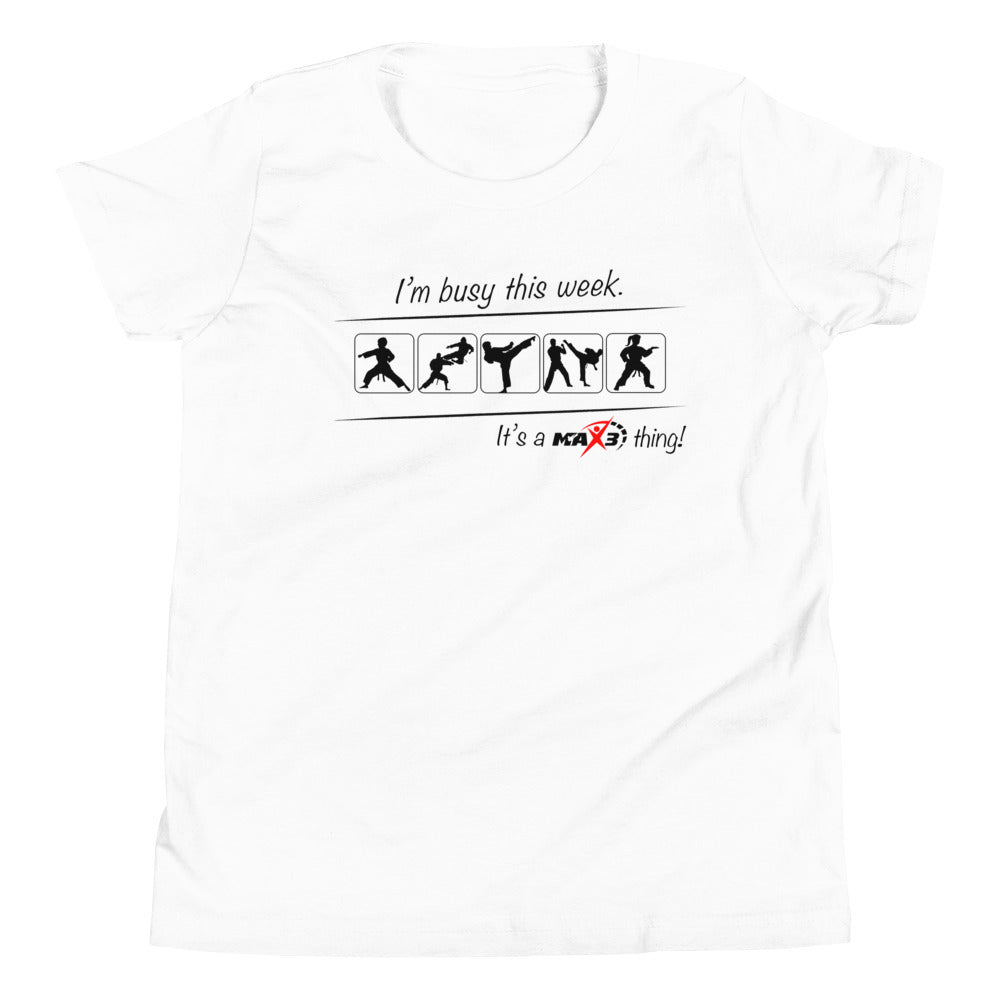 Youth I'm Busy This Week T-Shirt